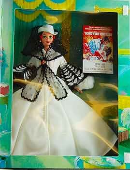 Amazon.co.jp: Barbie® 人形 スカーレット・オハラ（黒と白の